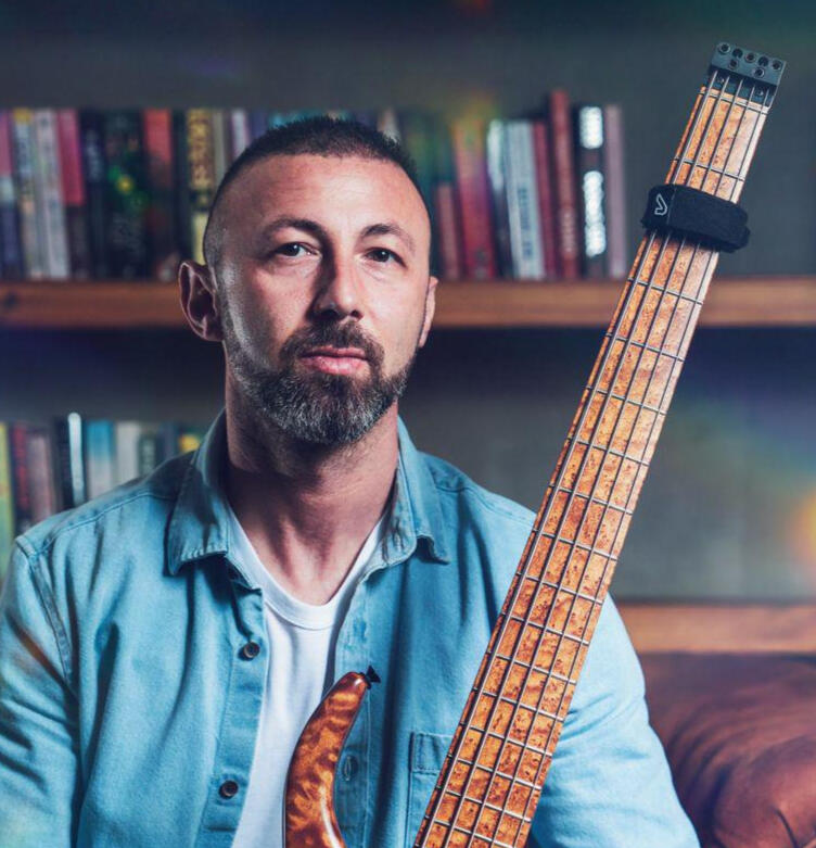 Ermis Michail performing at the Jazz and World Music