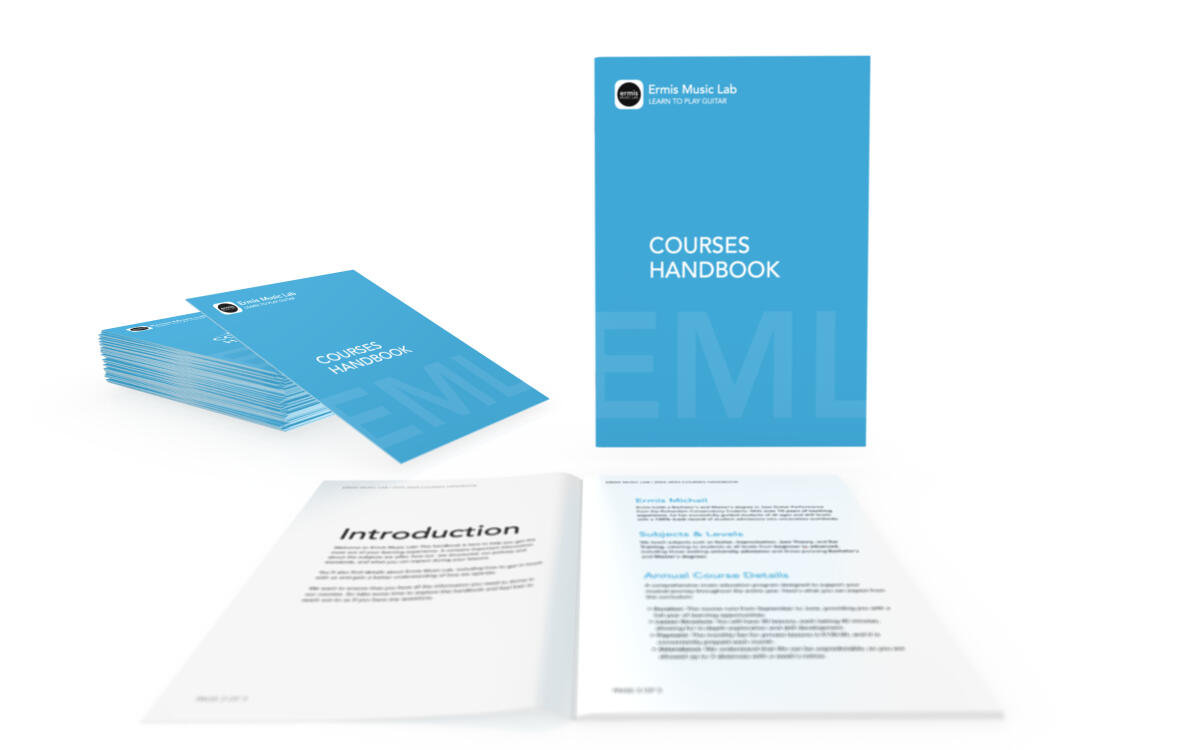 Ermis Music Lab courses handbook image